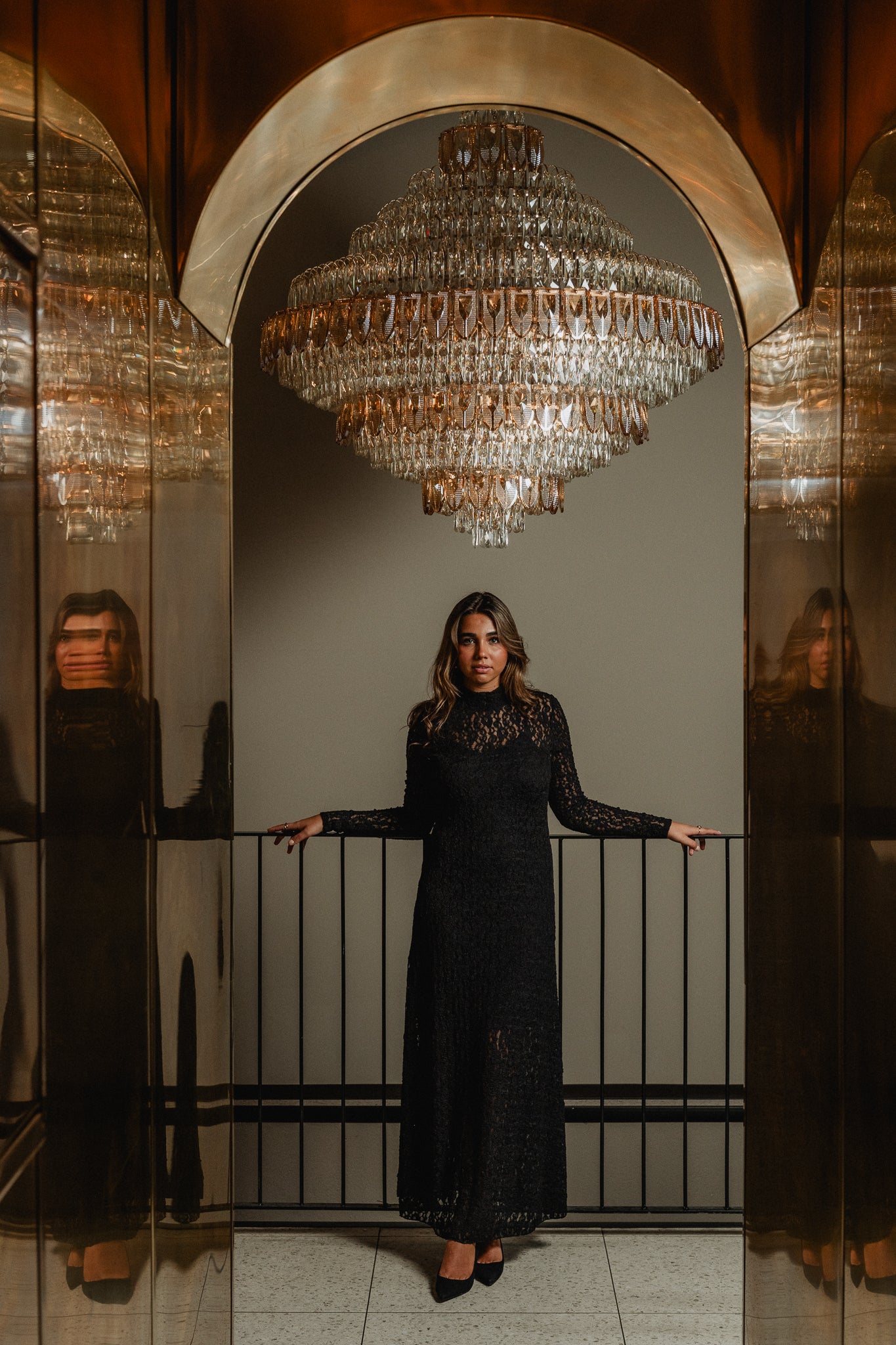 VMLUNA Long Dress - Black